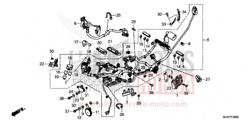 IMPIANTO ELETTRICO CB500FAG di 2016